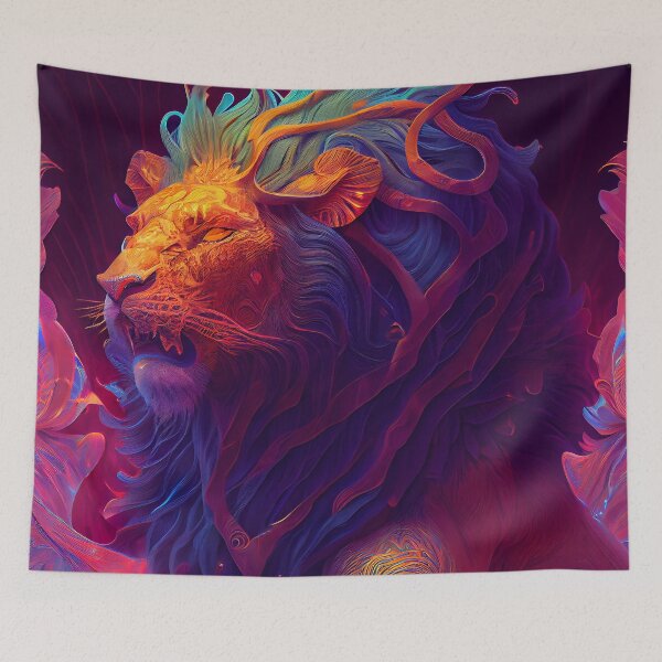 Artikelvorschau, Lion Spirit Animal 1 entworfen und verkauft von MadeByHaresShop.