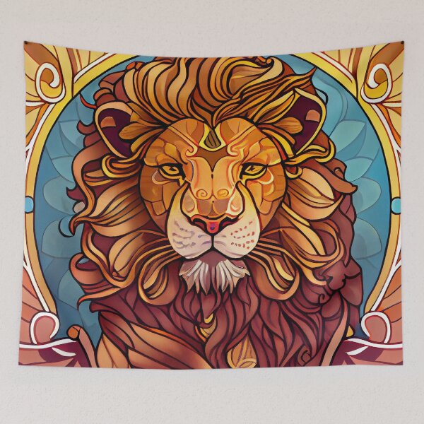 Artikelvorschau, Lion Spirit Animal 2 entworfen und verkauft von MadeByHaresShop.