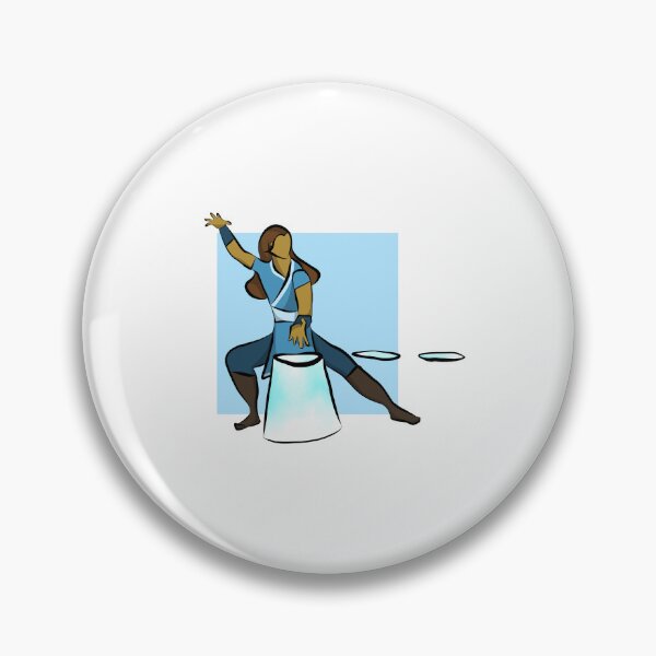 Item preview, Pocket-Sized Ice Discs (Katara Waterbender Series) designed and sold by pjko.