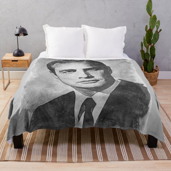 Item preview, Marlon Brando Art - watercolor bw - D40 designed and sold by DecoVintage.