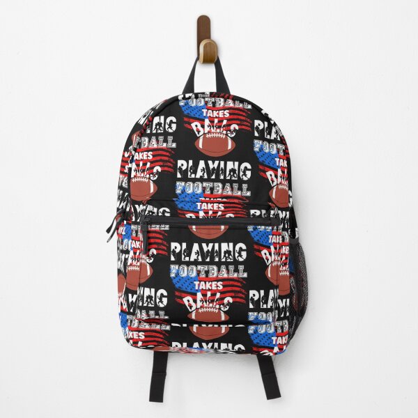Item preview, PLAYING FOOTBALL TAKES BALLS, FOOTBALL HUMOR, FOOTBALL SEASON, TAKES BALLS designed and sold by R B Chrystal.