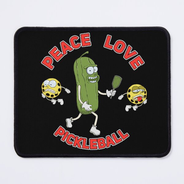Item preview, Peace Lovel Funny Pickle Playing Pickleball Classic Meme designed and sold by DogmaArtstype.