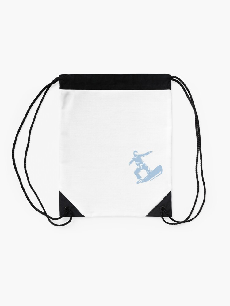 Alternate view of Check Out My Lines Drawstring Bag