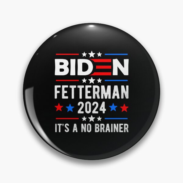 Item preview, Biden Fetterman 2024 It's a No Brainer, Joe Biden 2024 designed and sold by Davidbrg.
