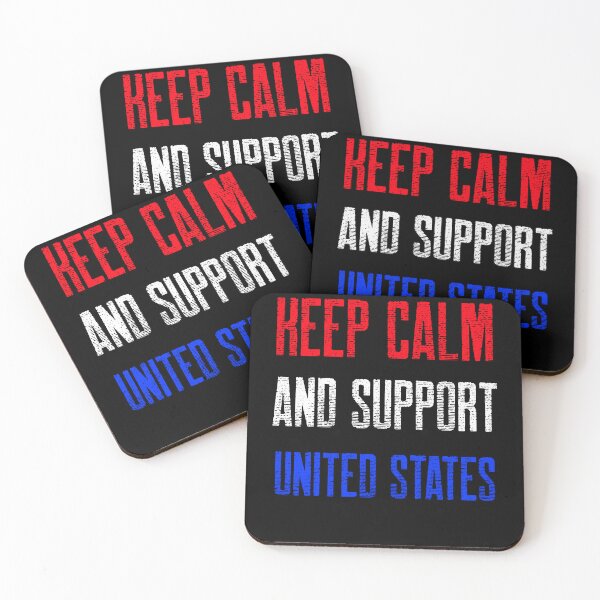 Item preview,  Keep Calm And Support United States designed and sold by Studioapartment.
