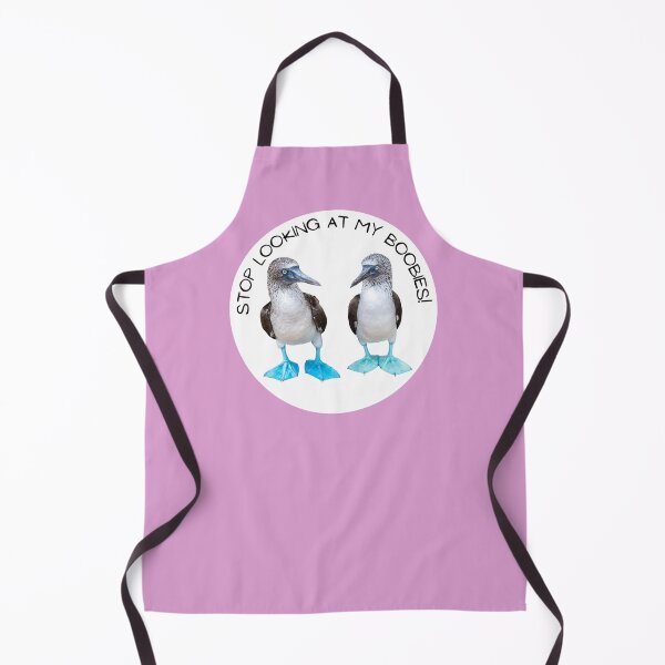 Item preview, Stop Looking at My Boobies // Blue Footed Booby designed and sold by toadsforall.