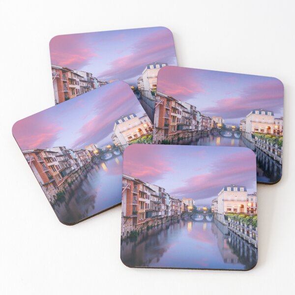 Item preview, City of Castres at sunrise designed and sold by Gaël FONTAINE.