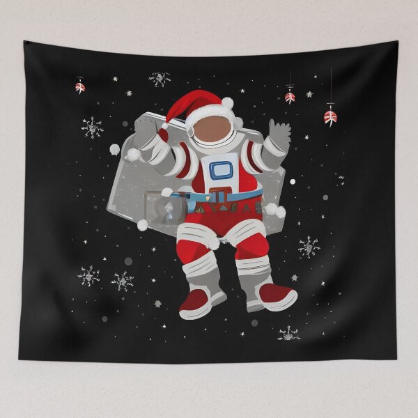 Item preview, Astronaut Santa in Space designed and sold by Sapphire07.