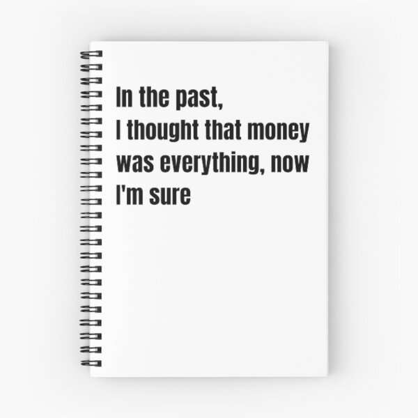 Item preview, In the past, I thought that money was everything, now I'm sure designed and sold by Hossam-adel.