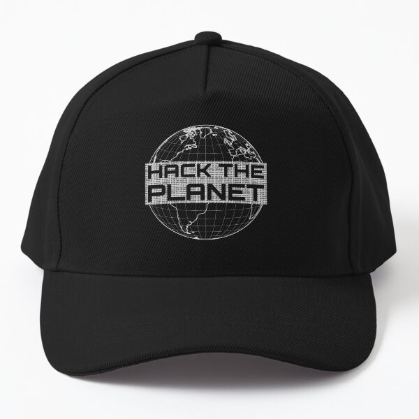 Item preview, Hack the Planet - Light Gray Globe Design for Computer Hackers designed and sold by geeksta.