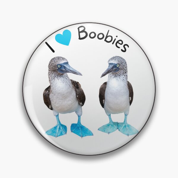 Item preview, I Love Boobies // Blue Footed Booby designed and sold by toadsforall.
