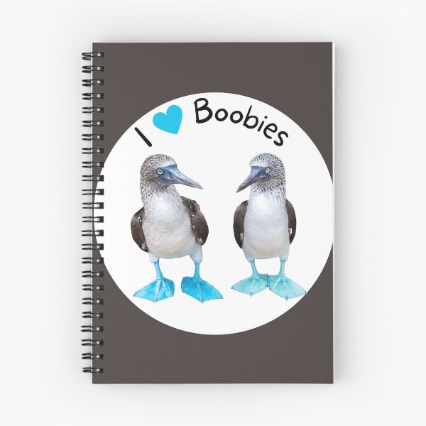Item preview, I Love Boobies // Blue Footed Booby designed and sold by toadsforall.
