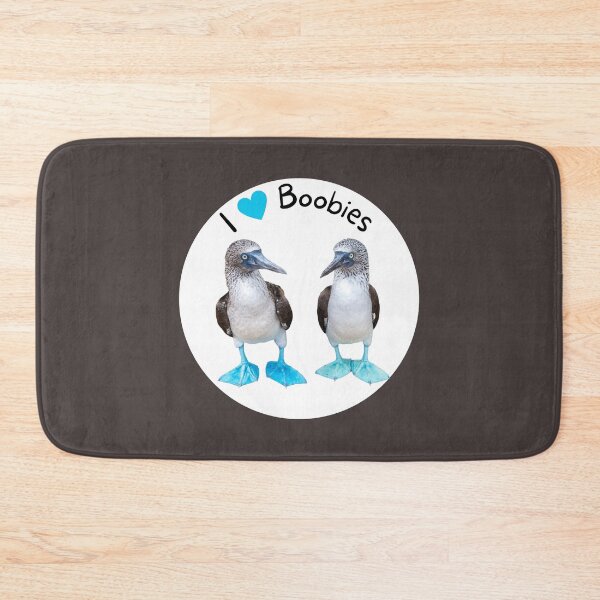 Item preview, I Love Boobies // Blue Footed Booby designed and sold by toadsforall.
