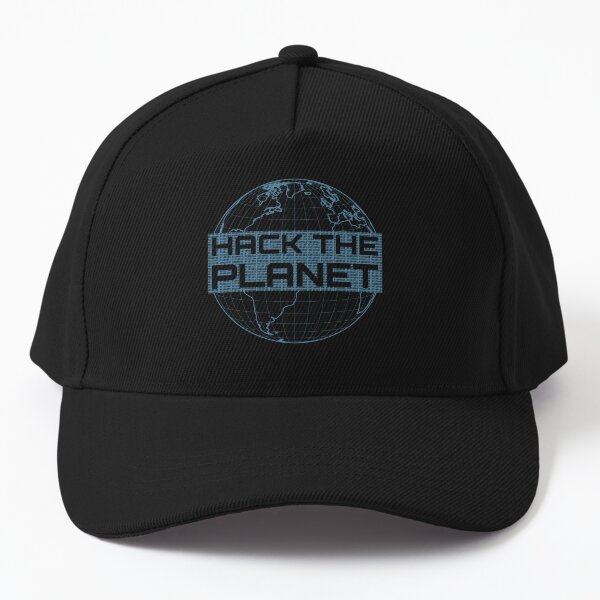 Item preview, Hack the Planet - Blue Globe Design for Computer Hackers designed and sold by geeksta.
