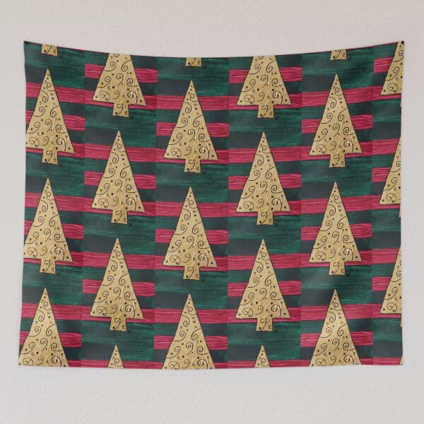 Item preview, Golden Tree Swirls designed and sold by DancingCreek.