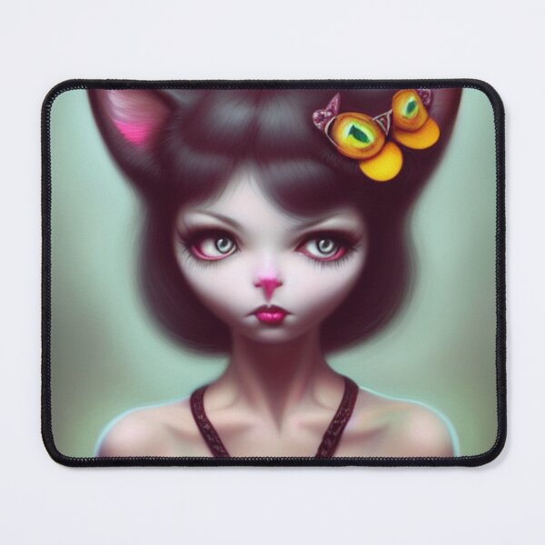 Item preview, The Tsundere Catgirl designed and sold by ZenEverAI.