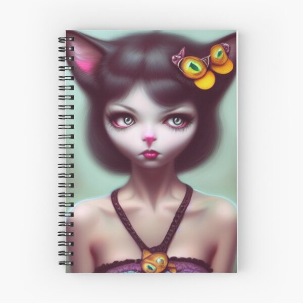 Item preview, The Tsundere Catgirl designed and sold by ZenEverAI.