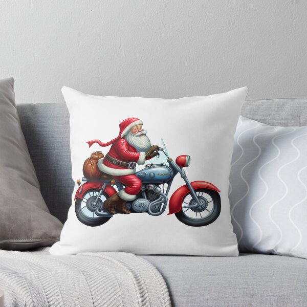 Artikelvorschau, Wunderlicher Motorrad-Weihnachtsmann entworfen und verkauft von harborhouse55.