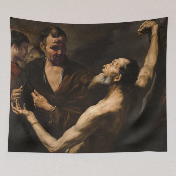Item preview, The Martyrdom of Saint Bartholomew | Jusepe de Ribera | 1634 Baroque Christian Art designed and sold by CJET.