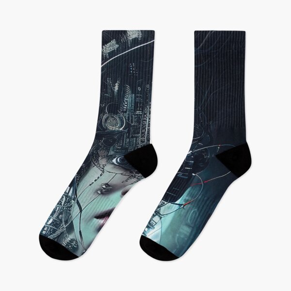 Item preview, Brain hooked up to technology malfunctioning designed and sold by RK - Shop.