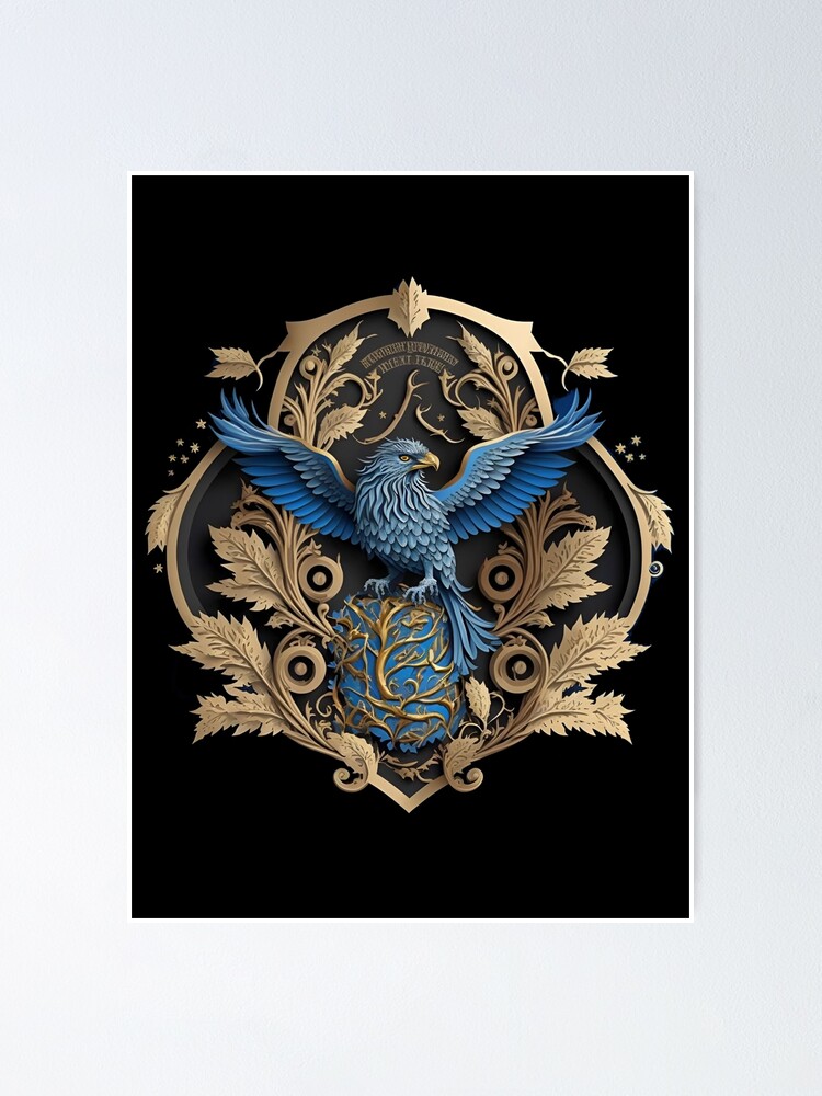 Harry Potter, Ravenclaw Coat of Arms Shower Curtain