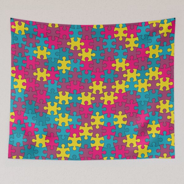 Item preview, Kids Puzzled Pattern Nursery  designed and sold by Hic21.