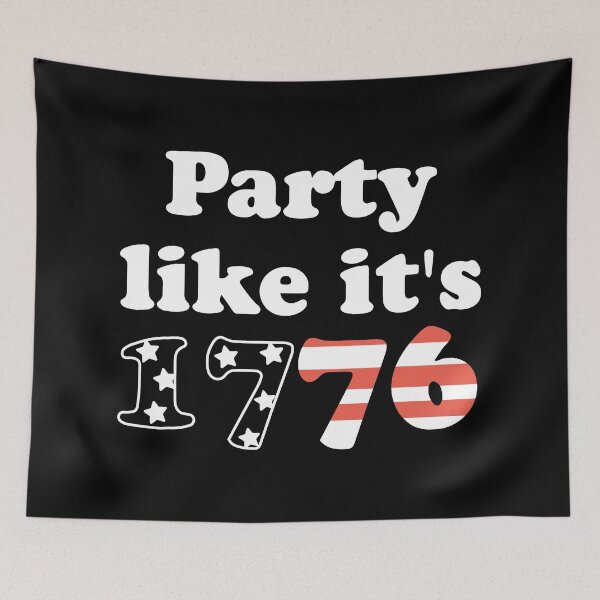 Item preview, Fiesta como si fuera 1776 designed and sold by historeetees1.