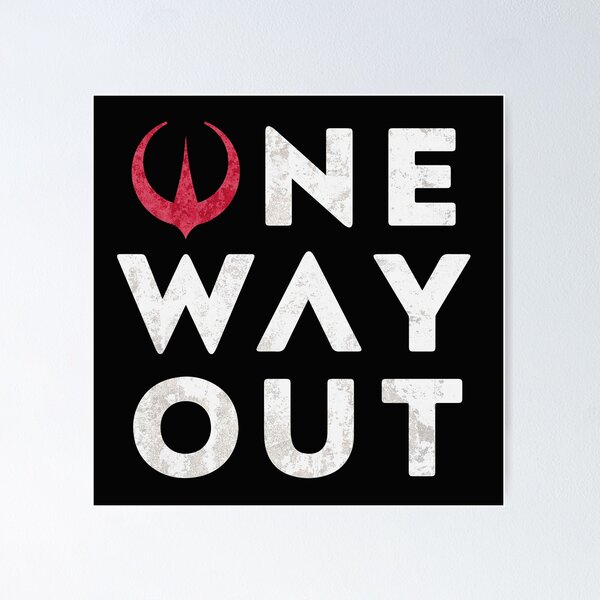 Item preview, One Way Out #Andor designed and sold by Rogue507.