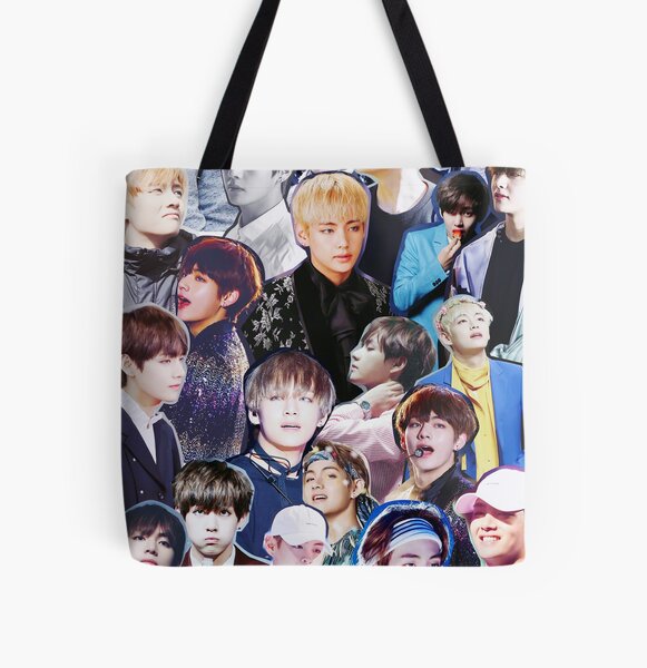 V (Kim Taehyung) - BTS Drawstring Bag for Sale by shopbymrbl