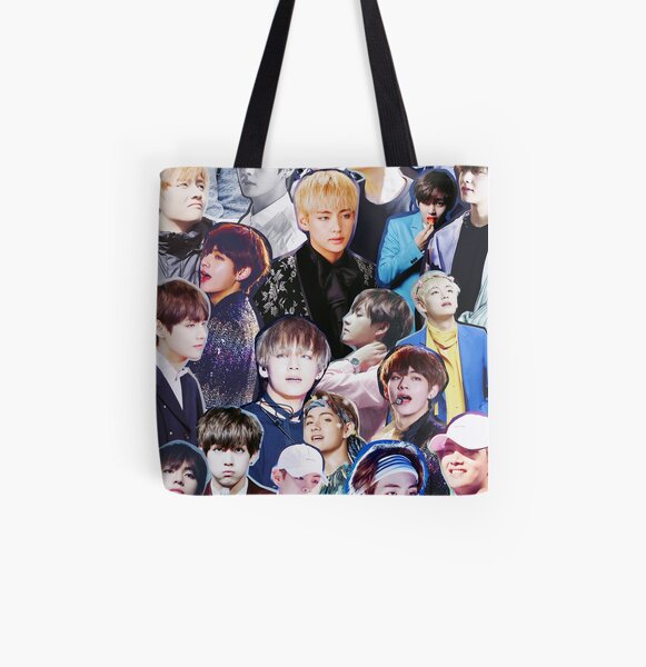 V (Kim Taehyung) - BTS Drawstring Bag for Sale by shopbymrbl