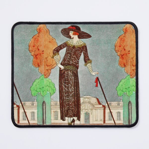 Item preview, Vintage Fashion Illustration by George Barbier, Art Deco Era, Flapper Clothing Design. designed and sold by Artomobiles.