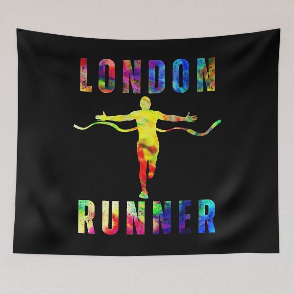 Item preview, London Runner | Tie Dye | Gift for Runner | After Run Shirt | Gift for Marathon Runner designed and sold by NineSevenFour.