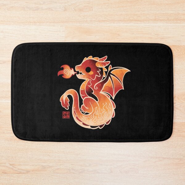 Item preview, Red dragon flames designed and sold by NemiMakeit.