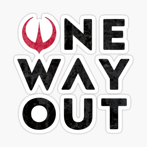 Item preview, One Way Out #Andor #StarWars designed and sold by Rogue507.