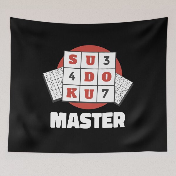 Item preview, Sudoku Master Puzzle Game Lover designed and sold by MrEddie10.