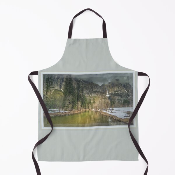 Item preview, Yosemite Bridalveil Waterfall and Merced River in Winter designed and sold by nbrandsberg.
