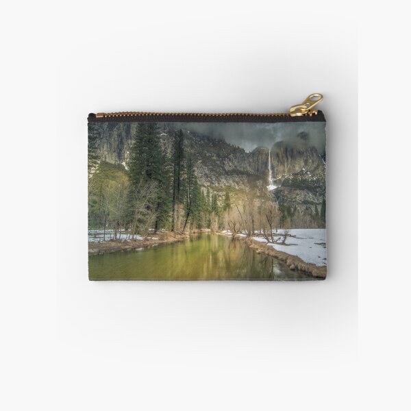 Item preview, Yosemite Bridalveil Waterfall and Merced River in Winter designed and sold by nbrandsberg.