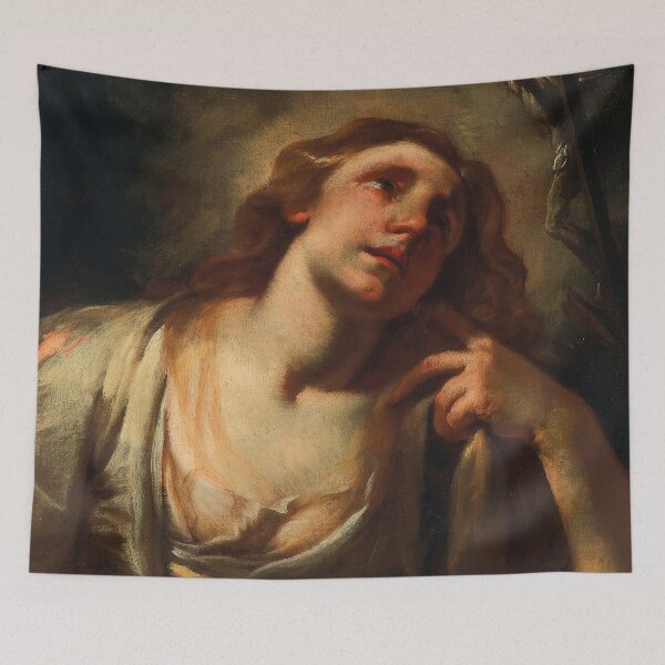 Item preview, The Penitent Mary Magdalene | Gioacchino Assereto | 1640 Baroque Biblical Art designed and sold by CJET.
