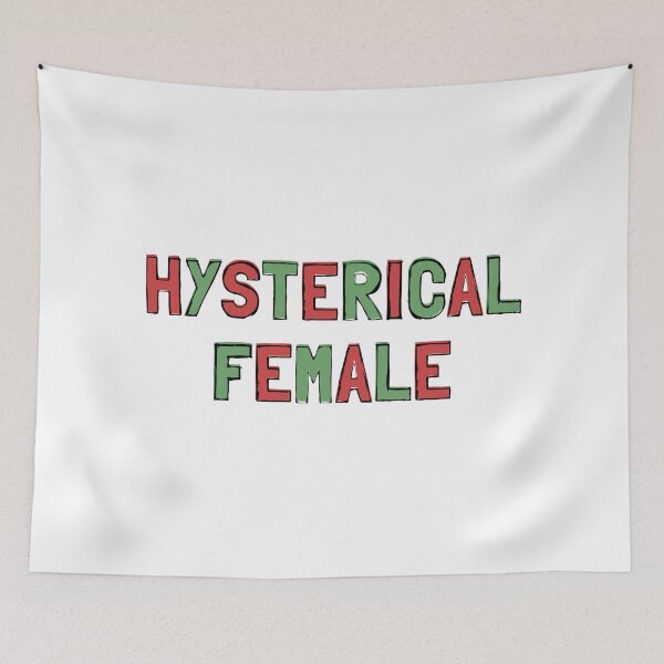 Item preview, HYSTERICAL FEMALE CHRISTMAS FONT | SARCASTIC FEMINISM | DARK HUMOR designed and sold by Festive Feminist.