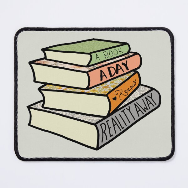 Item preview, A Book A Day Keeps Reality Away designed and sold by Lil-Bit-Batty.