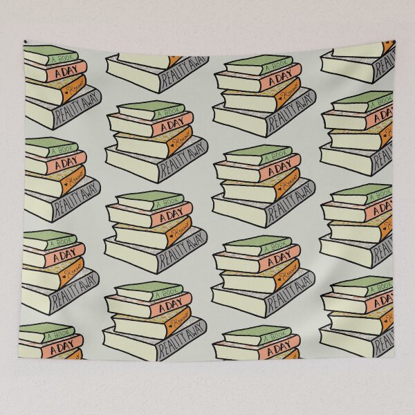 Item preview, A Book A Day Keeps Reality Away designed and sold by Lil-Bit-Batty.