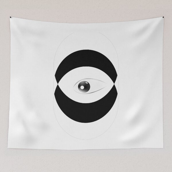Item preview, Evil eye shirt aesthetic clothing gift for him black and white streetwear unisex shirt evil eye shirt gift for her cool design shirt designed and sold by adilchbanishop.