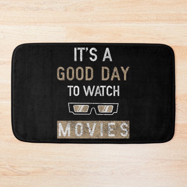 Item preview, it's a good day to watch movies - Movies Lovers / Movies Addict designed and sold by Blonc-ou.