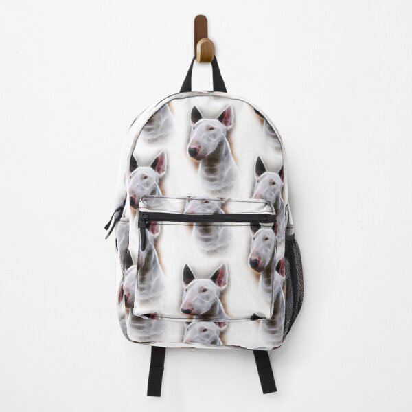 Item preview, Bull Terrier White Cute Dog Digital designed and sold by SKornackiArt.