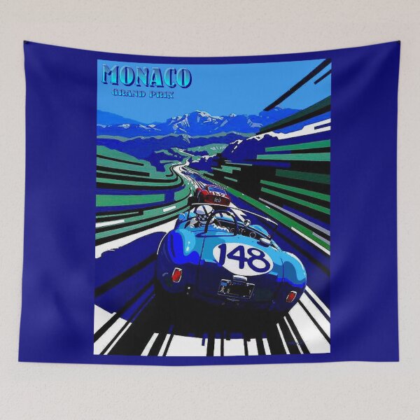 Item preview, MONACO GRAND PRIX; Auto Racing Advertising Print designed and sold by posterbobs.