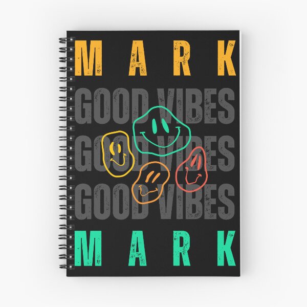 Item preview, MARK NAME: MARK GOOD VIBES FUNNY FACES DESIGN. designed and sold by AlexRelax.