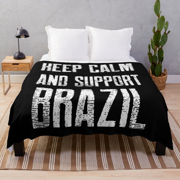 Item preview,  Keep Calm And Support Brazil designed and sold by Studioapartment.