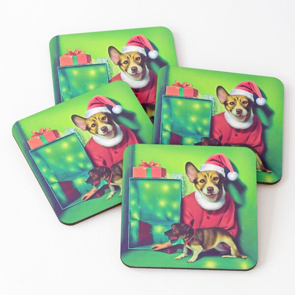 Item preview, CHRISTMAS DOGS  designed and sold by Arthoughts.