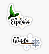 Elphaba - Glinda Sticker