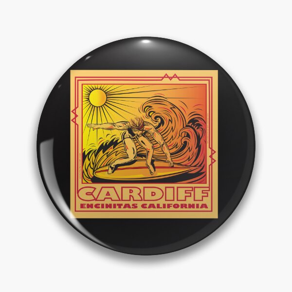 Item preview, CARDIFF BY THE SEA ENCINITAS CALIFORNIA SURFING designed and sold by Larry Butterworth.